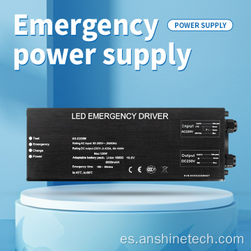 Respaldo de batería de emergencia UFO LED de 150 W